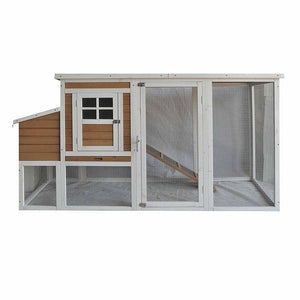 Multi-Level Wooden Chicken Coop - cityfarmsupplies